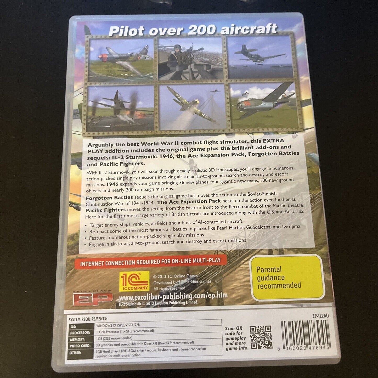 IL 2 Sturmovik Series Ultimate Edition (PC DVD-ROM Game -  Combat Flight Sim)