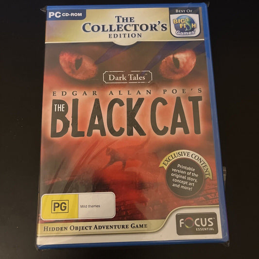 Dark Tales Edgar Allan Poe's The Black Cat Collector's Edition PC Hidden Object