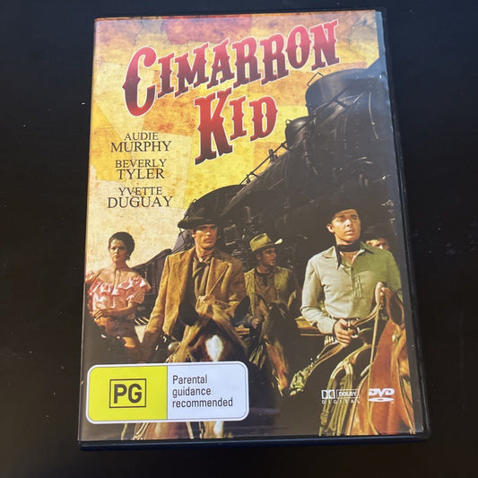 Cimarron Kid (DVD, 1952) Audie Murphy, Beverly Tyler NEW  Region 4