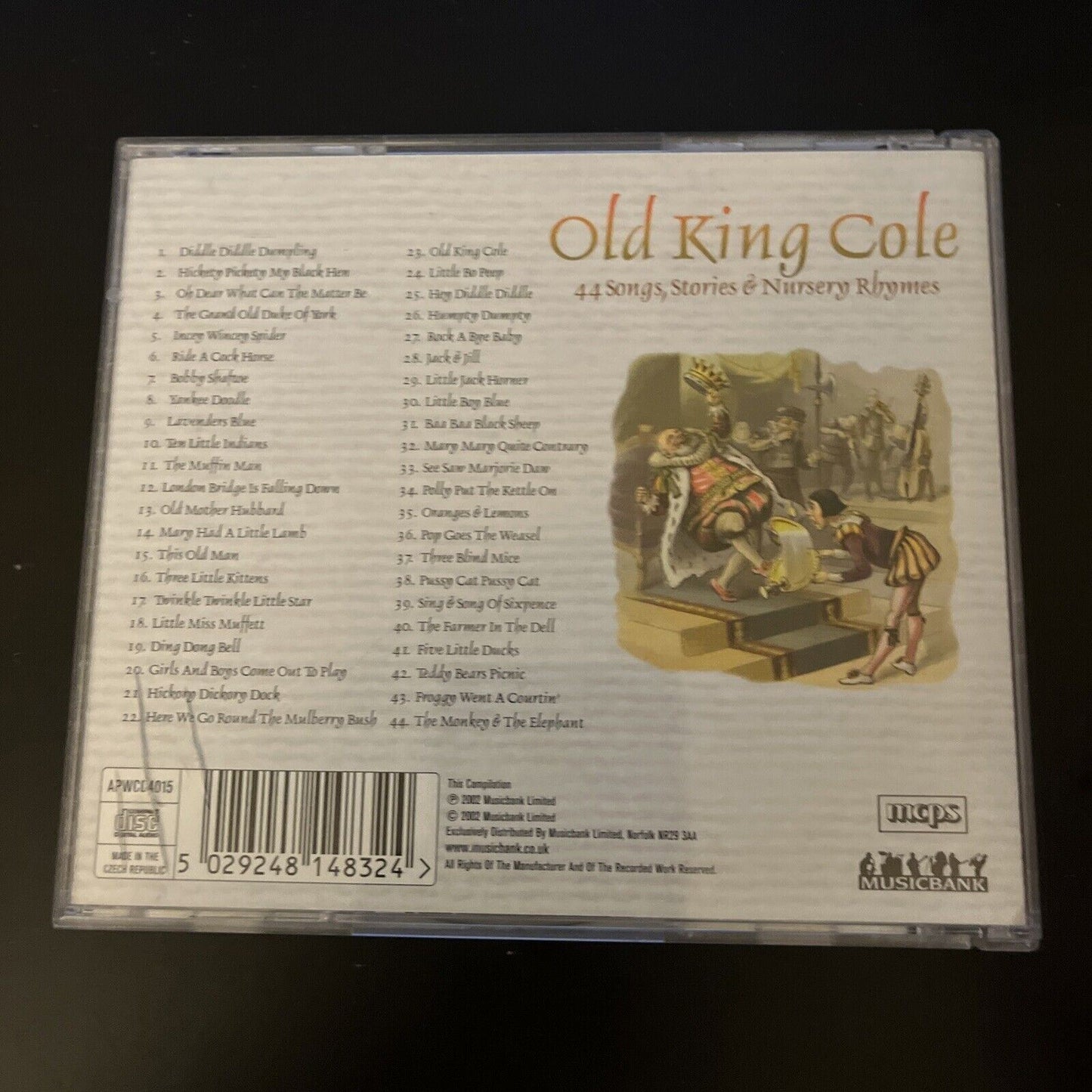 Old King Cole - 44 Songs, Stories & Nursery Rhymes (CD, 2002)