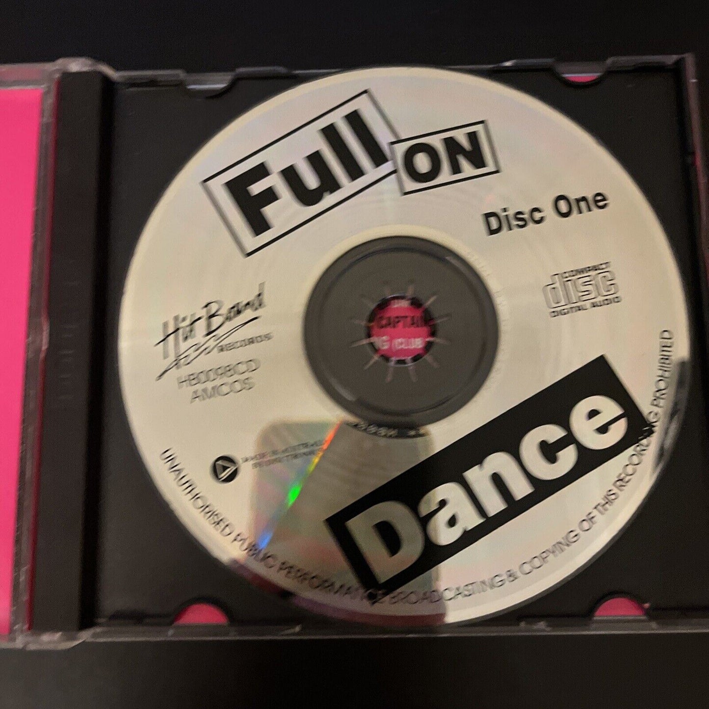 Full On Dance - Various Original Artists (CD, 1994, 2-Disc)