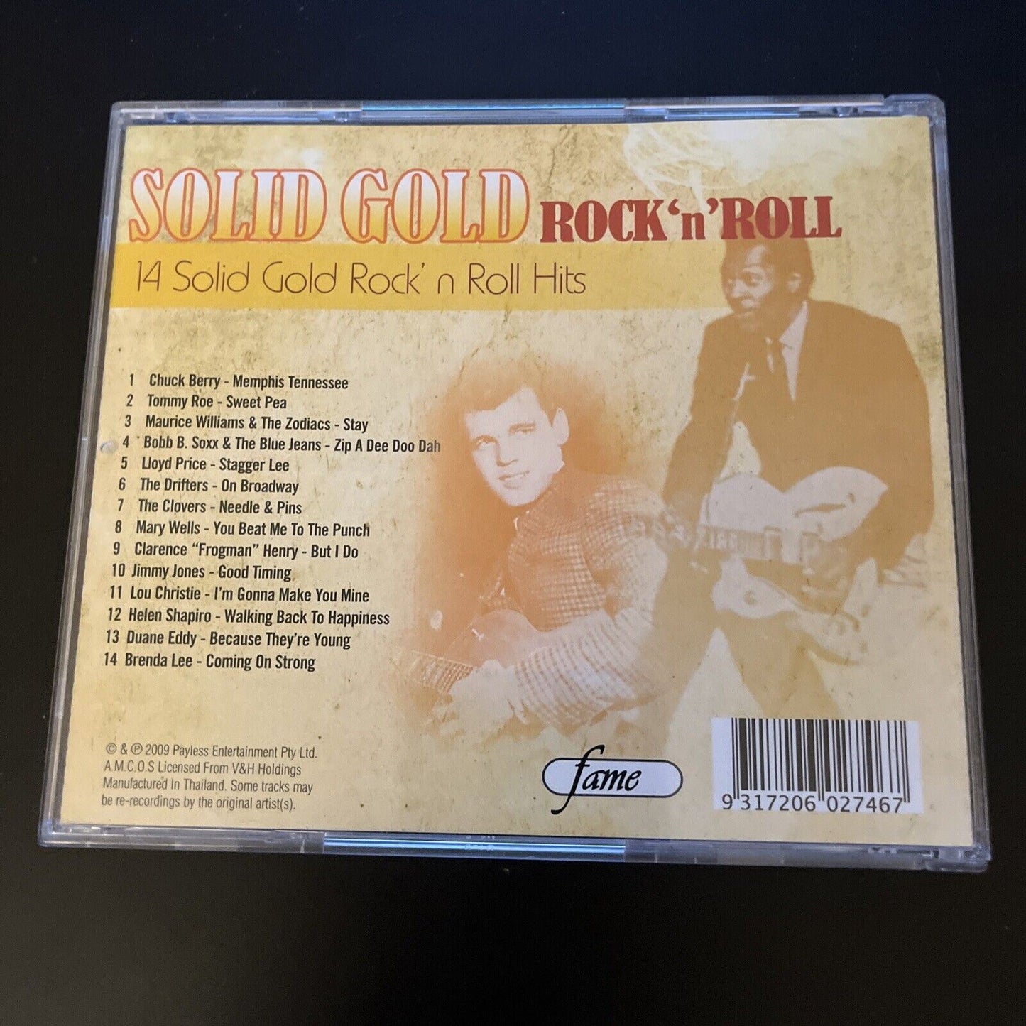 Solid Gold Rock'n'roll by Various Artists (CD, 2009)