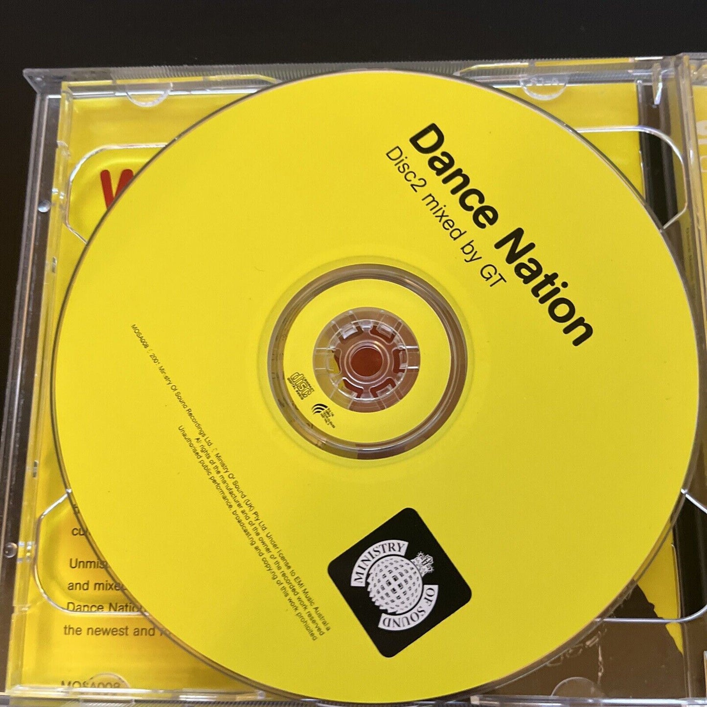 Ministry Of Sound Mixed by Pee Wee & GT - Dance Nation 2001 (CD, 2001, 2-Disc)