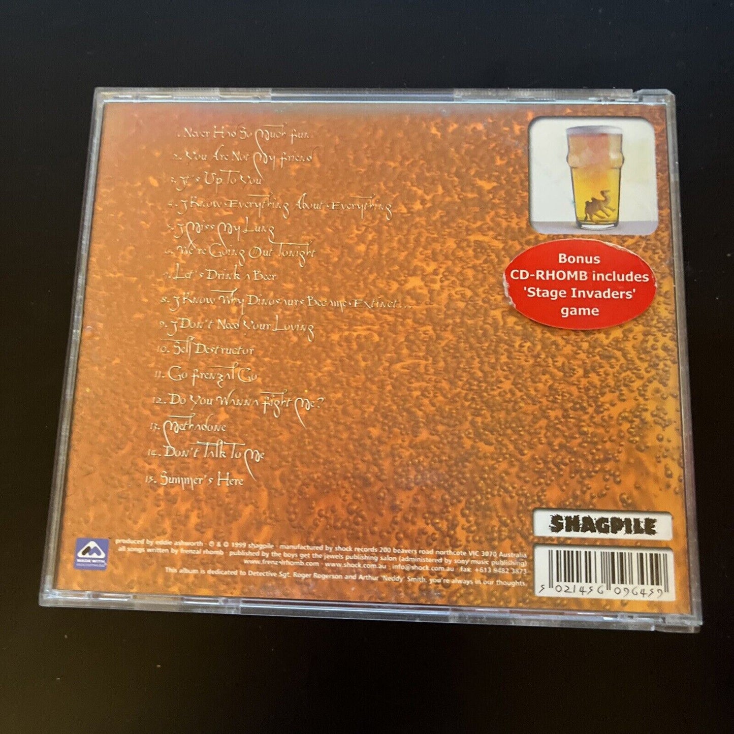 Frenzal Rhomb - A Man's Not A Camel (CD, 1999)