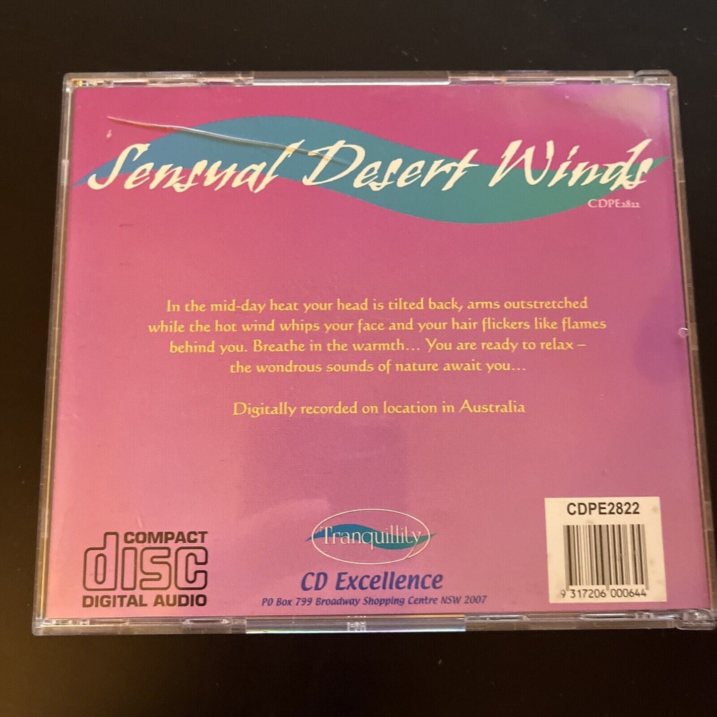 Tranquility - Sensual Desert Winds (CD)