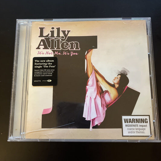 Lily Allen - its Not Me its You (CD, 2009)