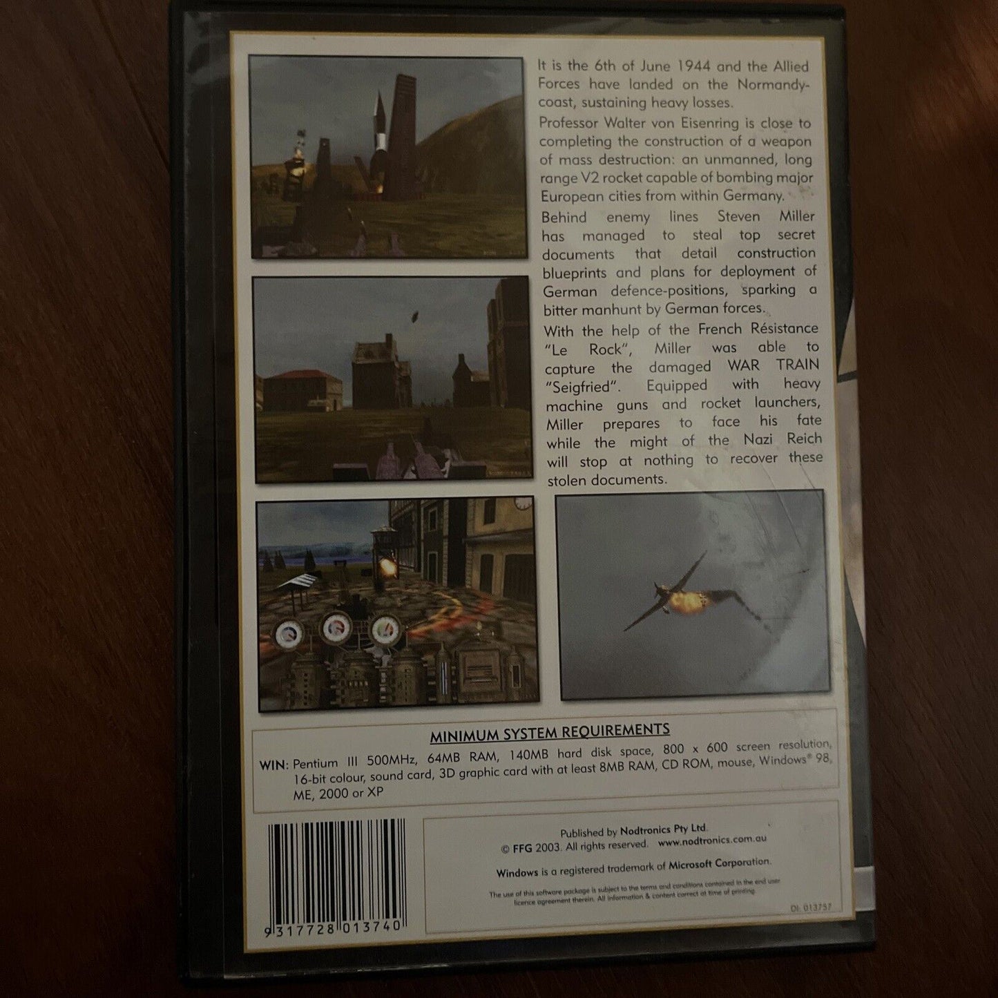 War Train Normandy 1944 PC CDROM