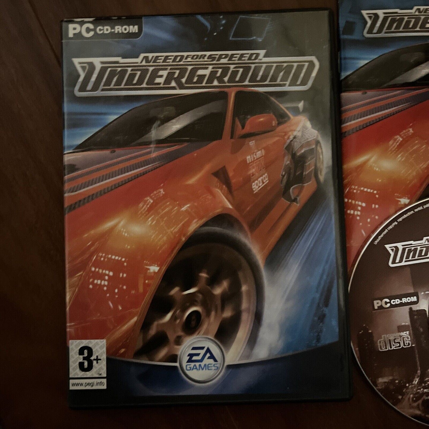 Need for Speed Underground (PC CD-ROM, 2003)