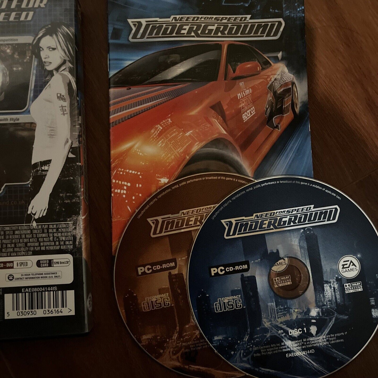 Need for Speed Underground (PC CD-ROM, 2003)