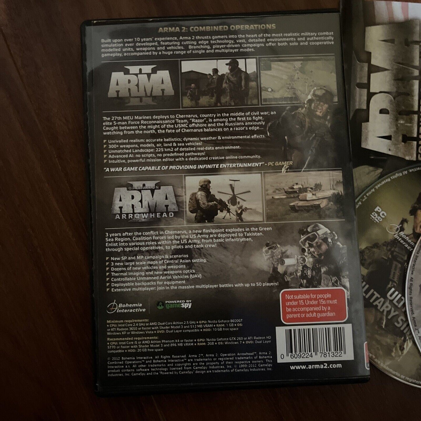 ARMA II Combined Operations - PC - Arma 2 & Operation Arrowhead - Shooter Combat