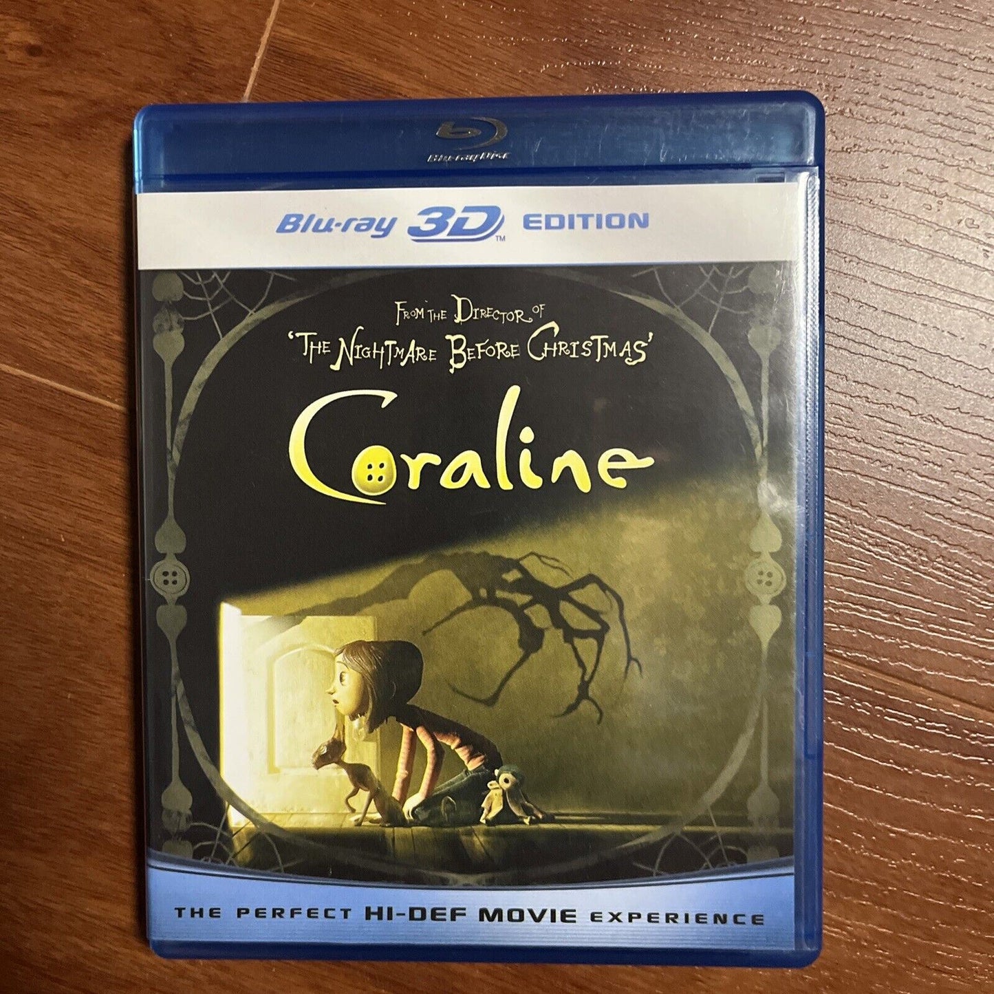 Coraline 3D Edition (3D Blu-ray, 2009) Region B