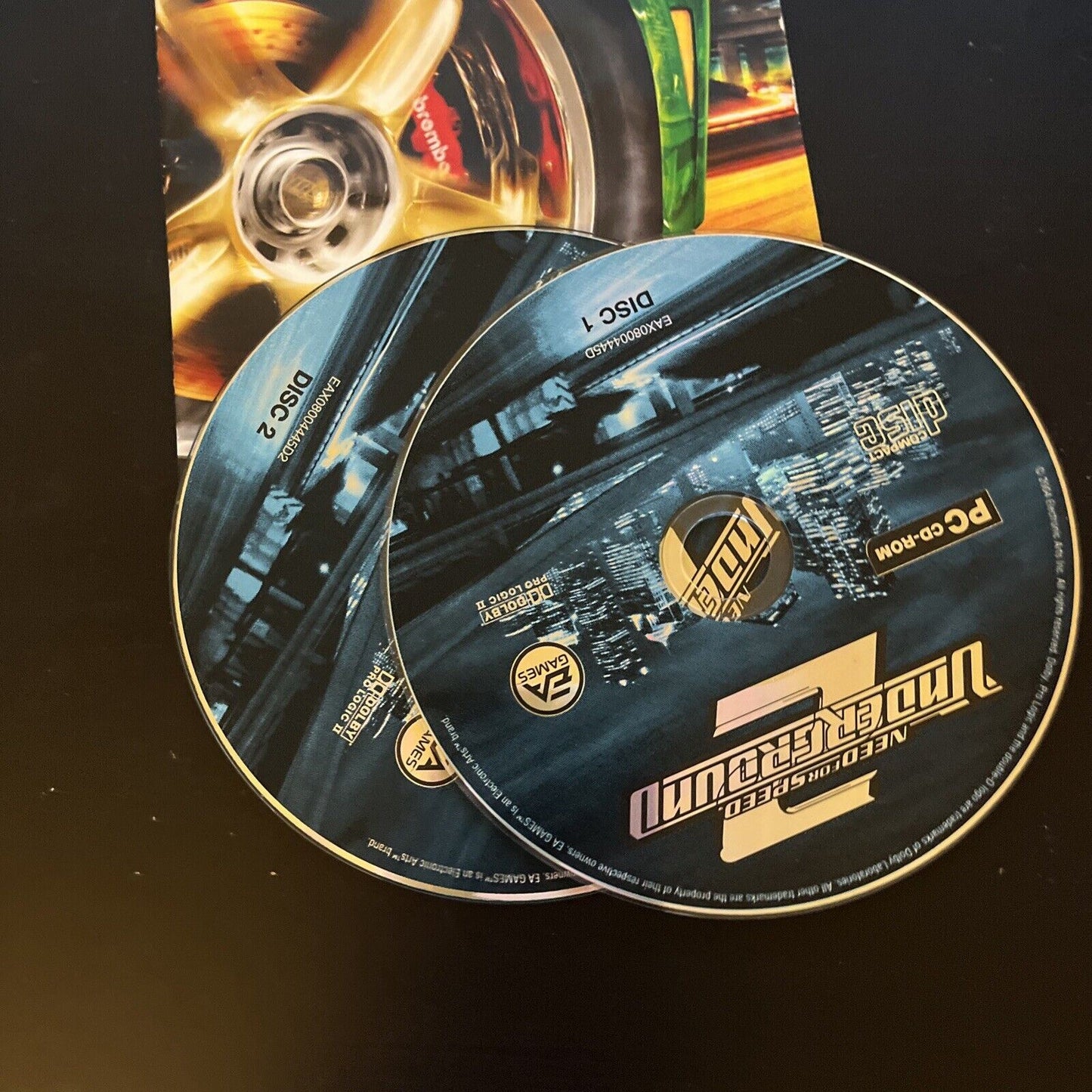 Need For Speed Underground 2 PC - Complete with 2 Discs + CD Key + Manual