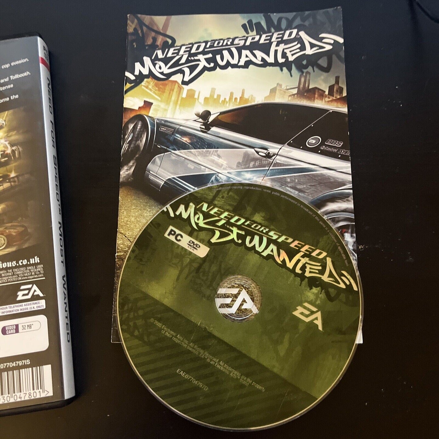 Need For Speed - Most Wanted PC DVD-ROM Complete With Manual.