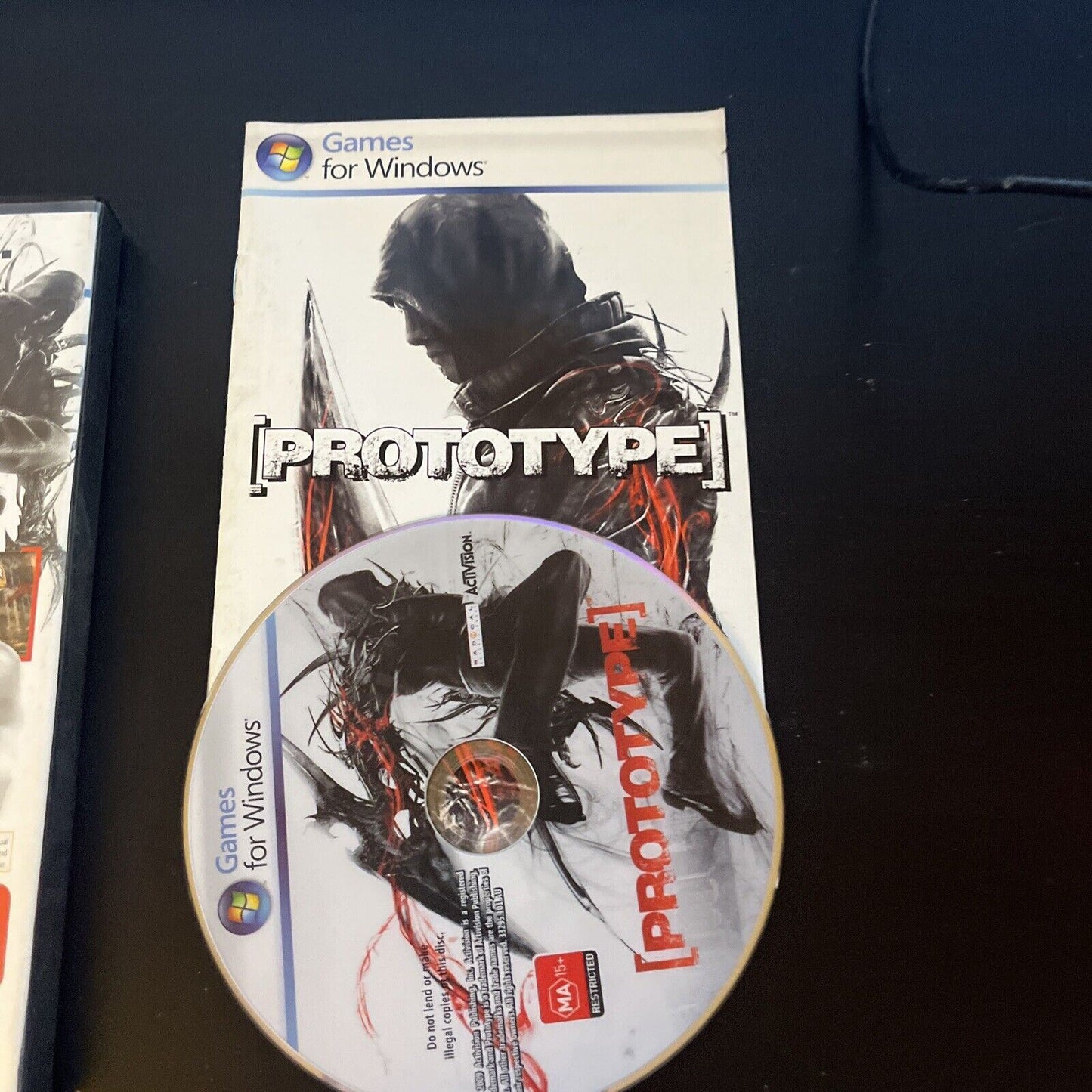 Prototype PC DVD-ROM Game with Manual