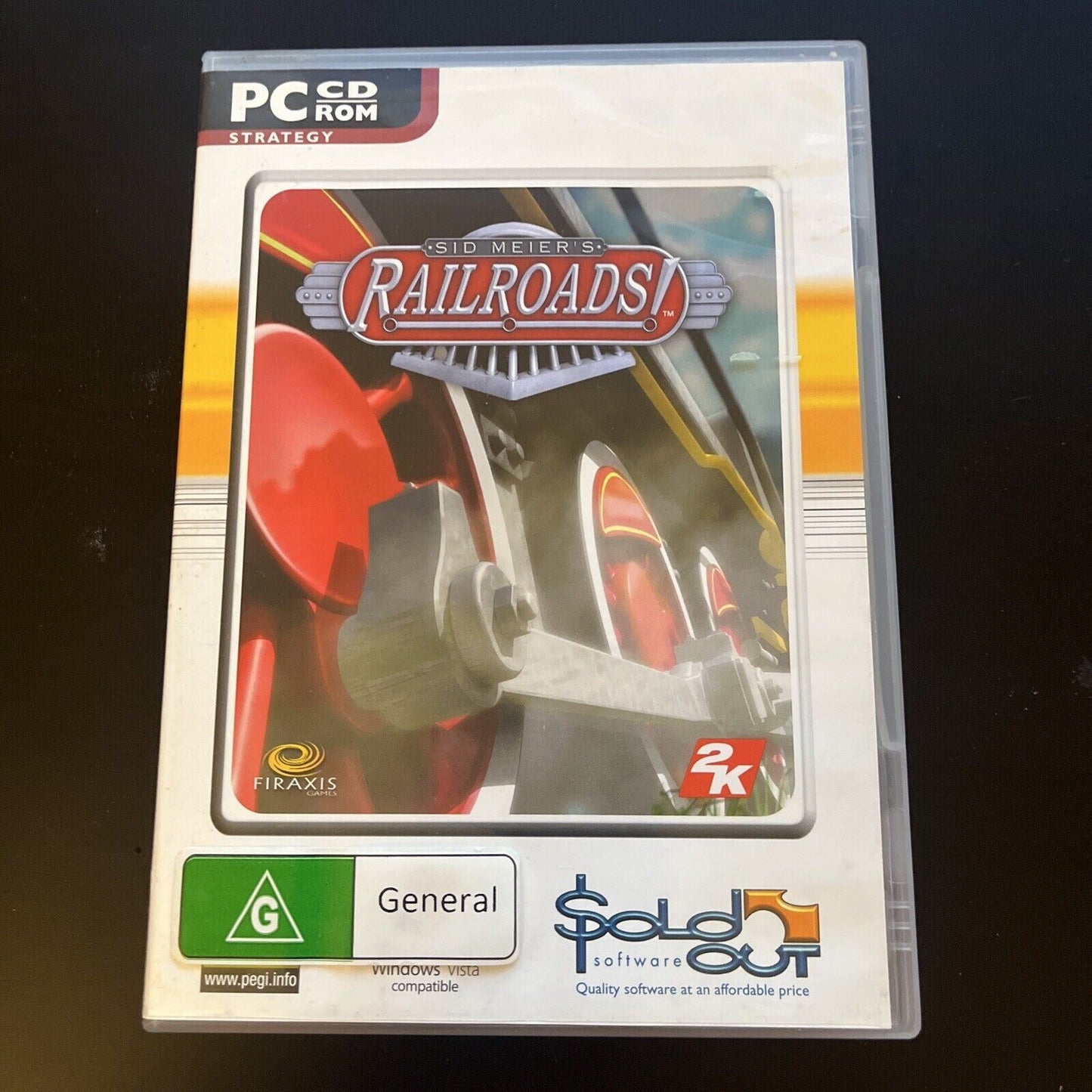 Sid Meier's Railroads! PC CDROM