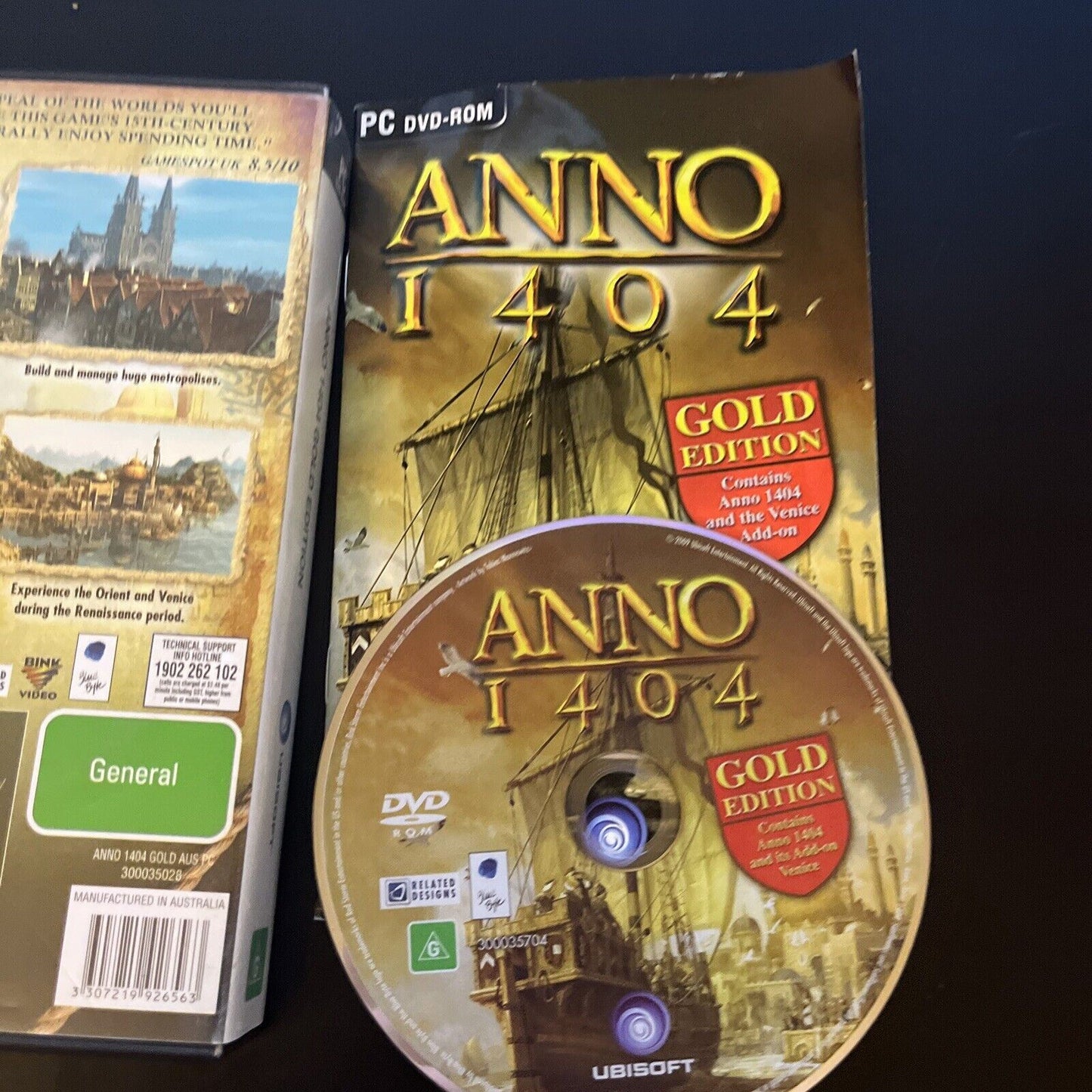 Anno 1404 Gold Edition PC CDROM Game Windows XP Vista 7 8 10