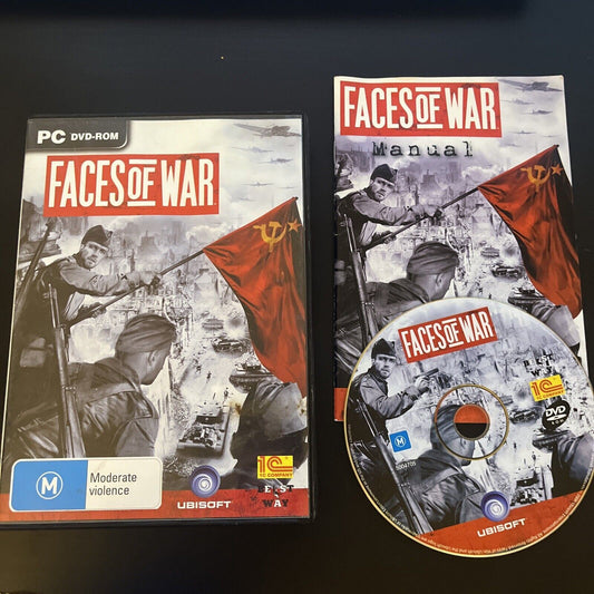 Faces of War PC DVD-ROM with Manual