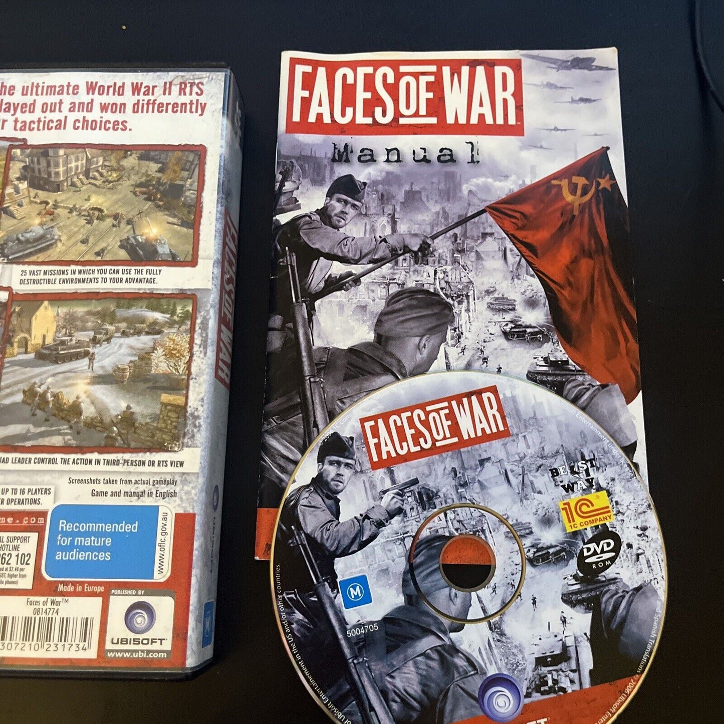 Faces of War PC DVD-ROM with Manual