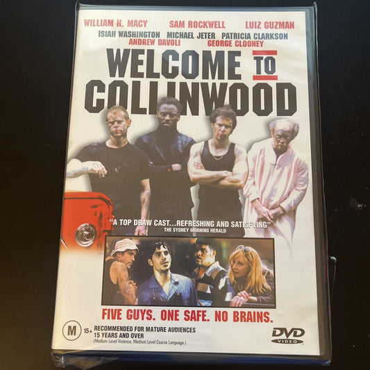 Welcome To Collinwood (DVD, 2002) William H. Macy, Isaiah Washington NEW Region4