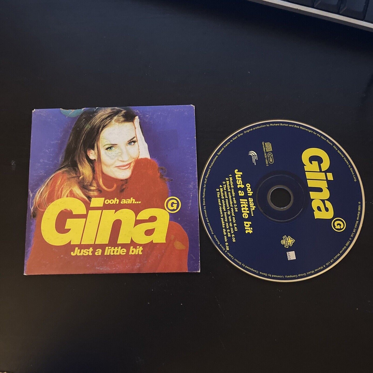 Gina - ooh ahh.. Just a Little Bit (CD, 1996)