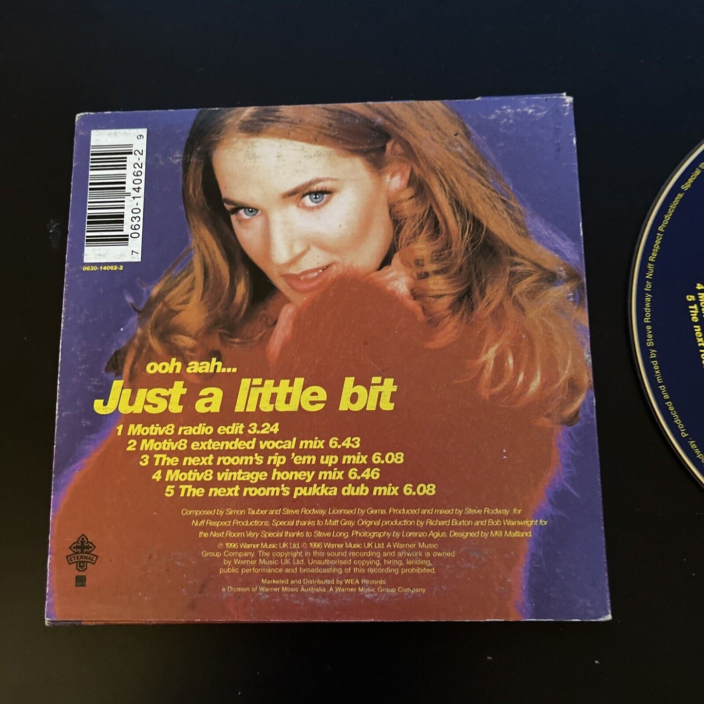 Gina - ooh ahh.. Just a Little Bit (CD, 1996)