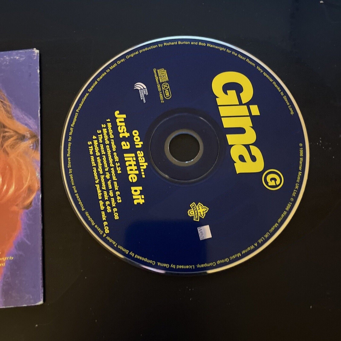 Gina - ooh ahh.. Just a Little Bit (CD, 1996)