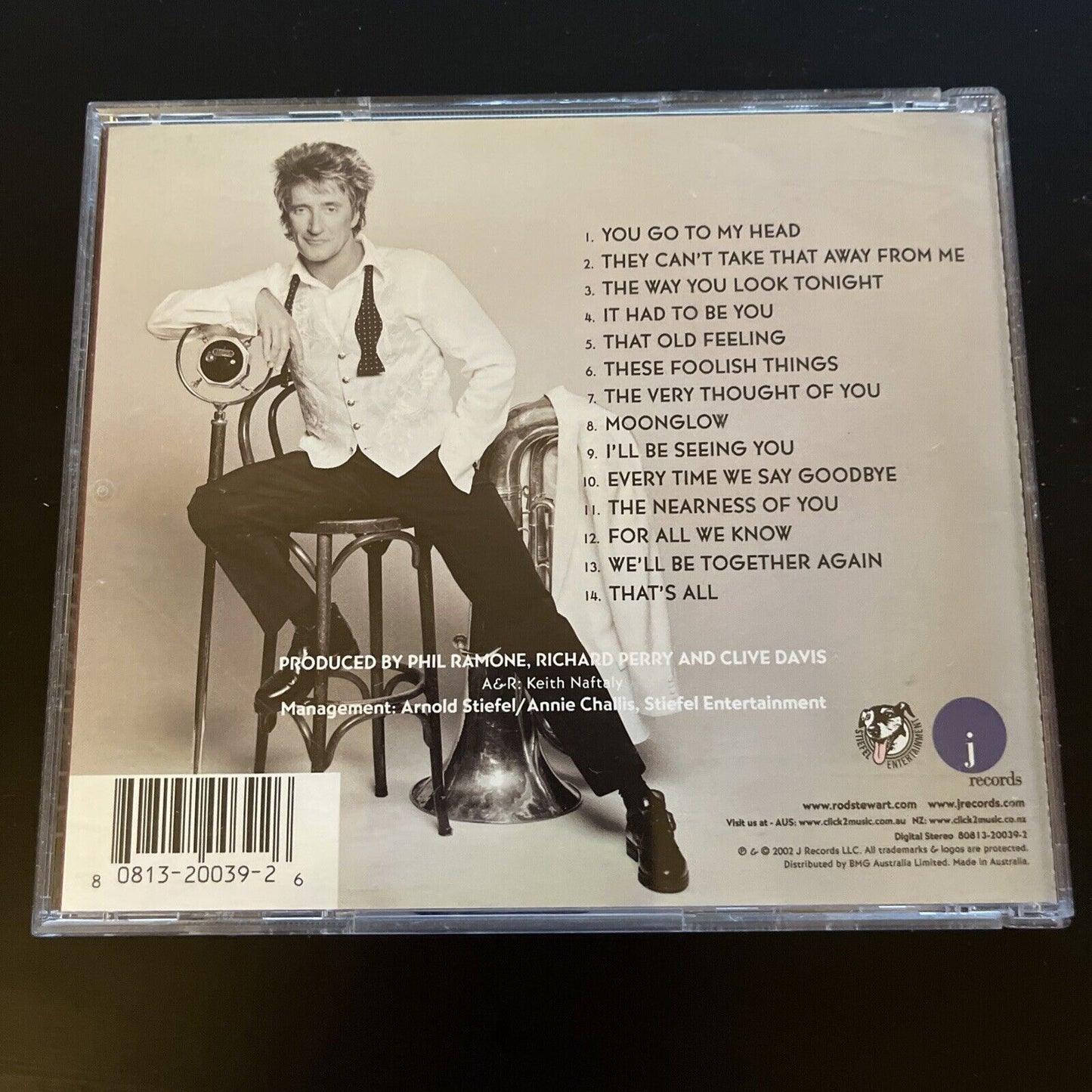 Rod Stewart - It Had to Be You: The Great American Songbook (CD, 2002)