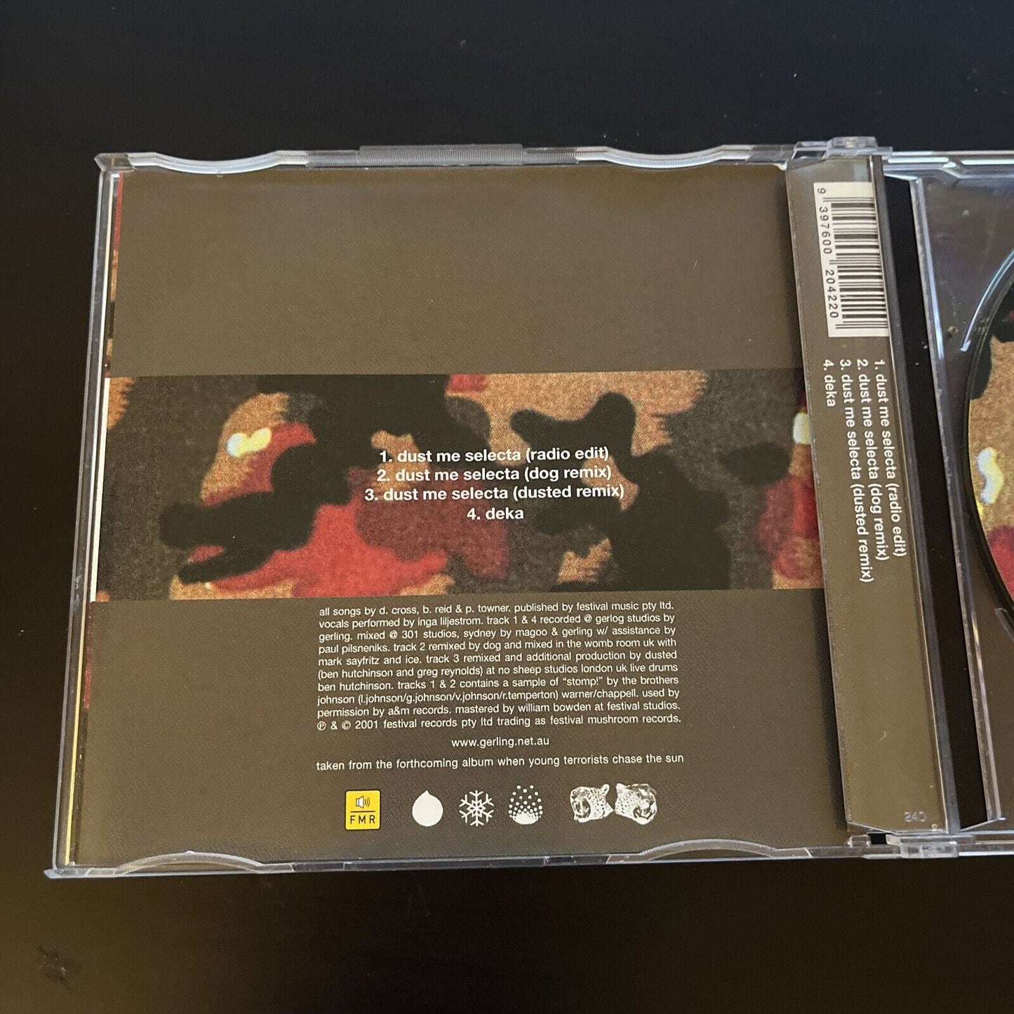 Gerling - Dust Me Selecta (CD, 2001)
