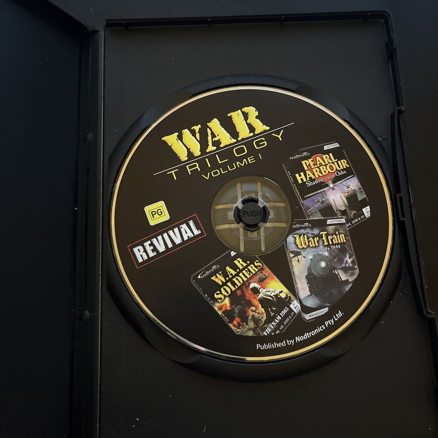 Eureka War Trilogy Vol 1 - Pearl Harbour / War Soldiers / War Train PC CDROM
