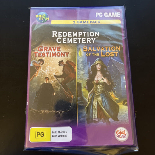 Redemption Cemetery: Grave Testimony / Salvation of the Lost PC CDROM NEW