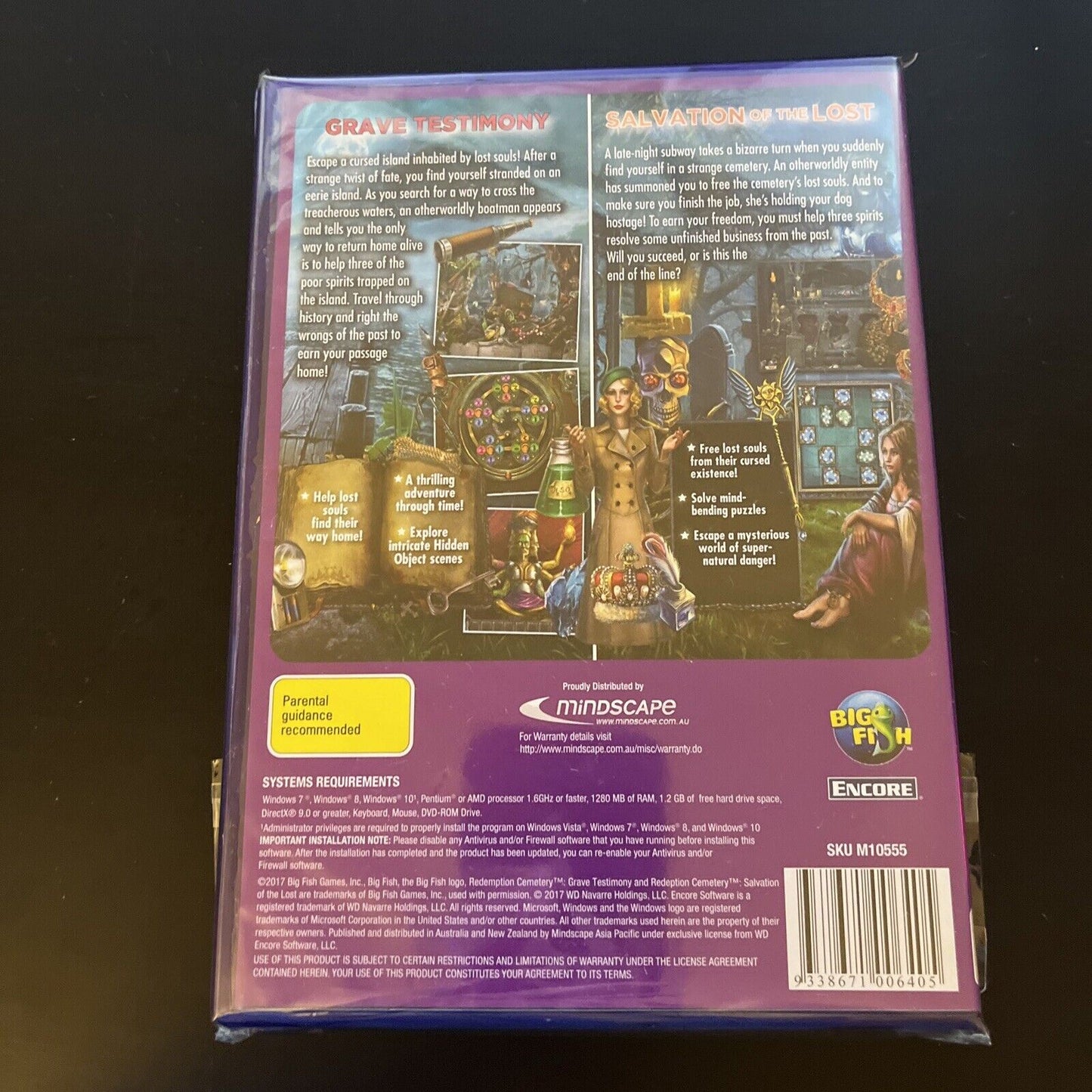 Redemption Cemetery: Grave Testimony / Salvation of the Lost PC CDROM NEW