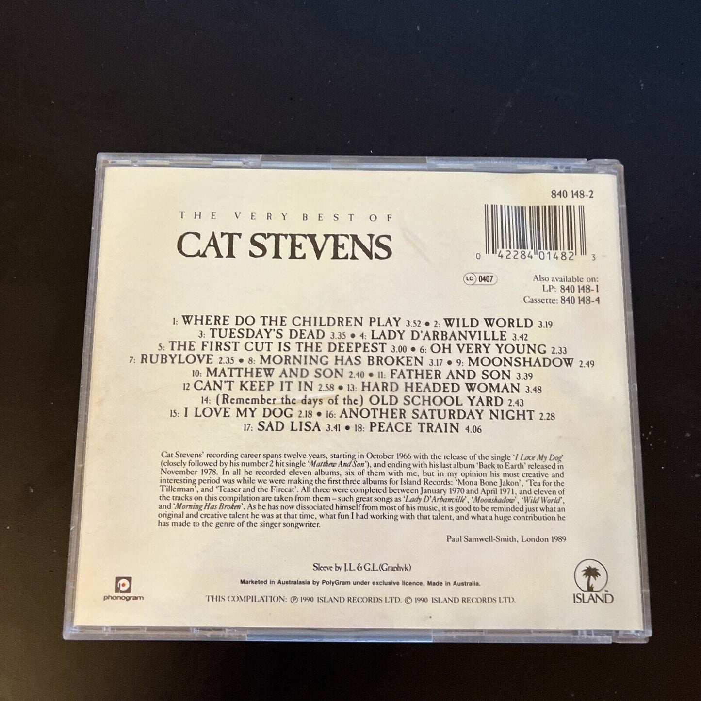 Cat Stevens - The Very Best of Cat Stevens (CD, 1998)