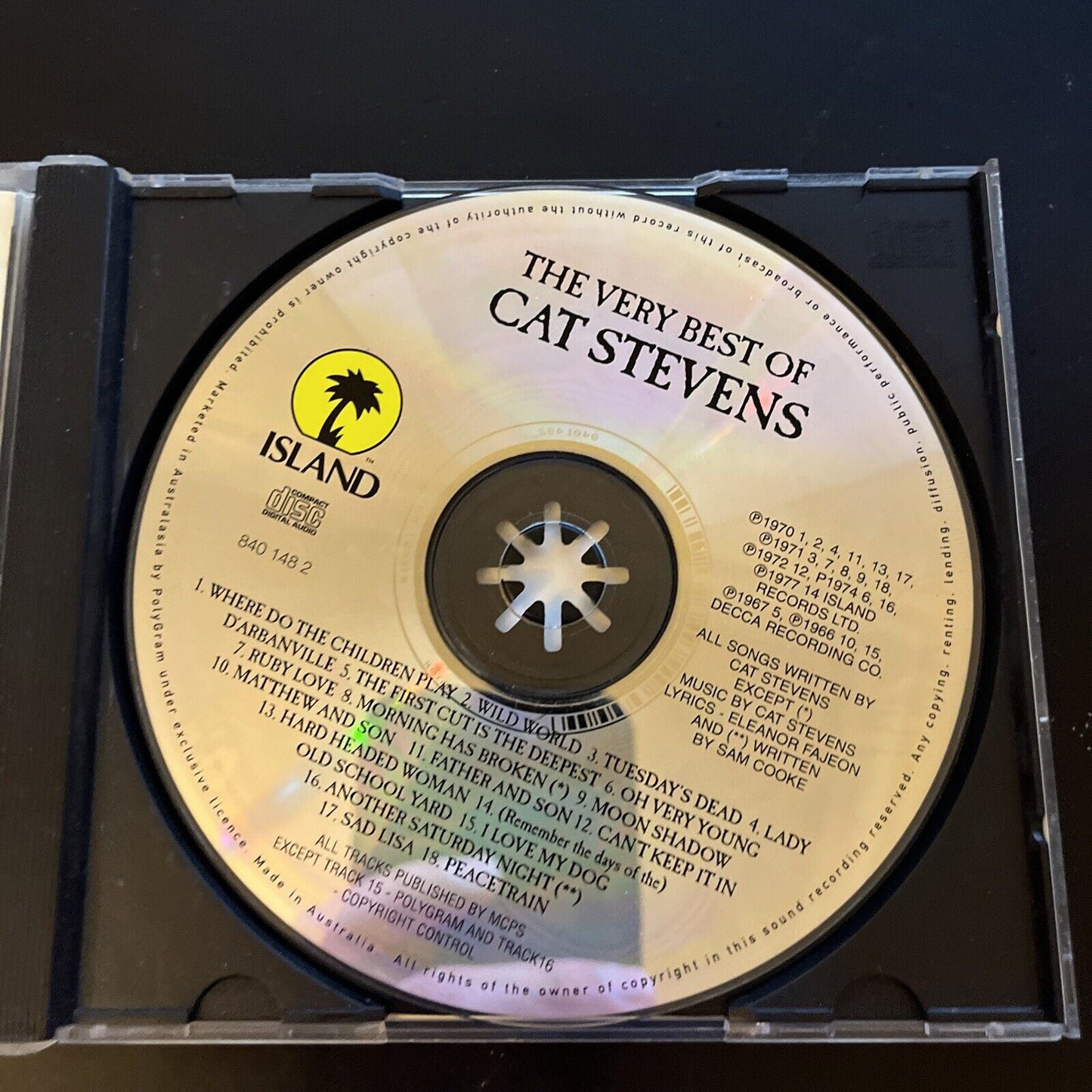 Cat Stevens - The Very Best of Cat Stevens (CD, 1998)