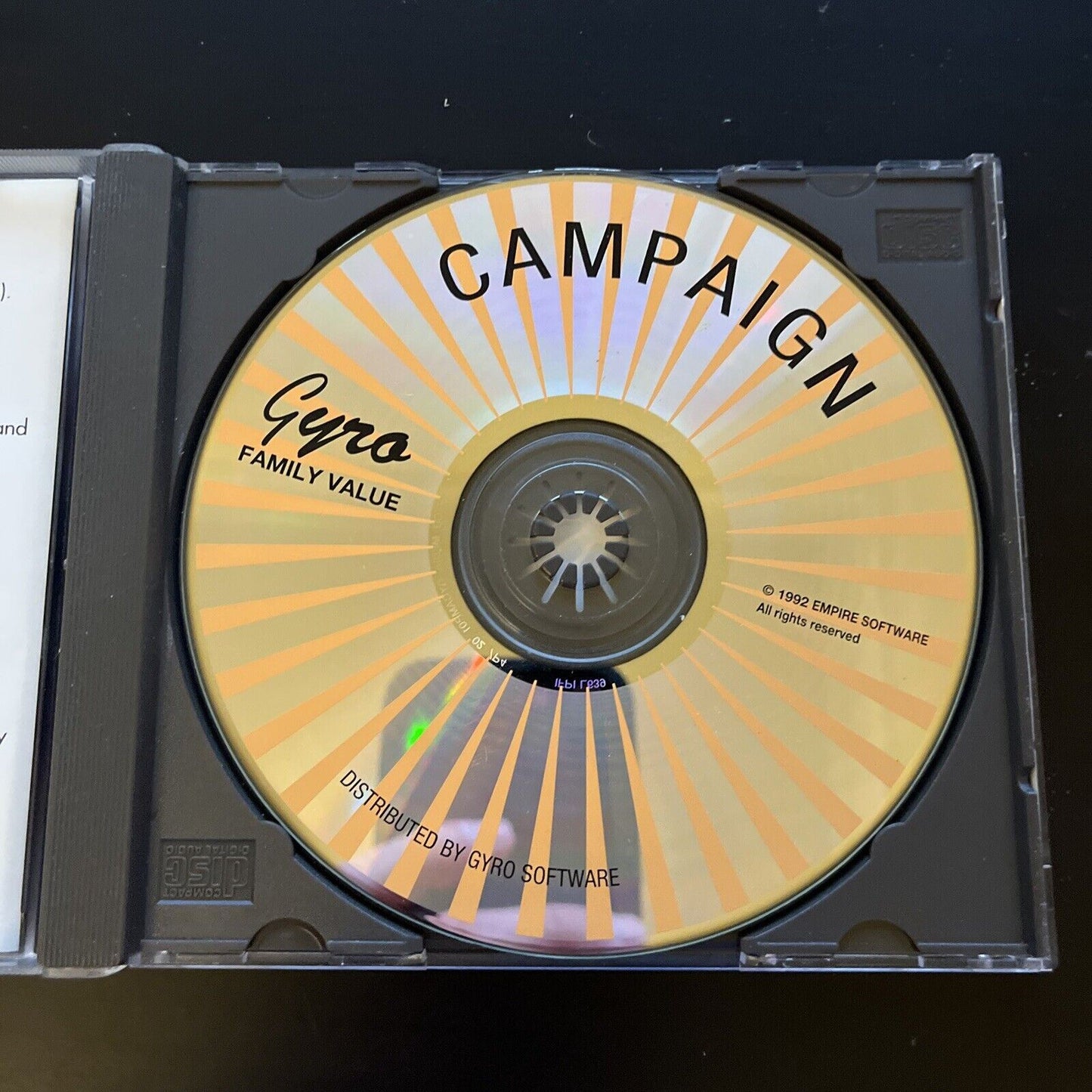 Campaign PC CDROM 1992 DOS Game