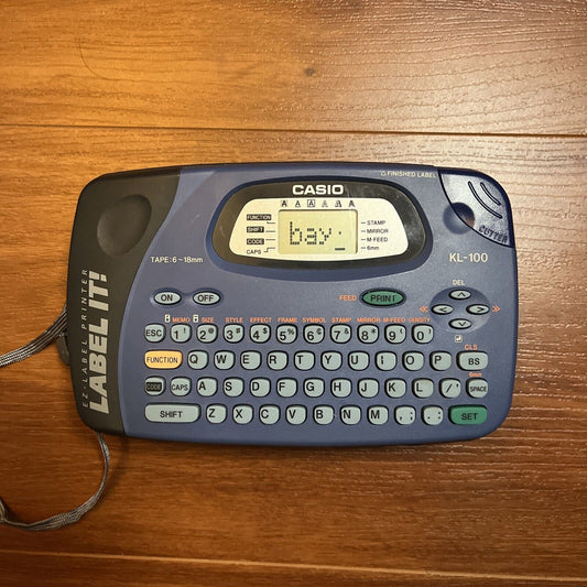Casio EZ Label Printer KL-100