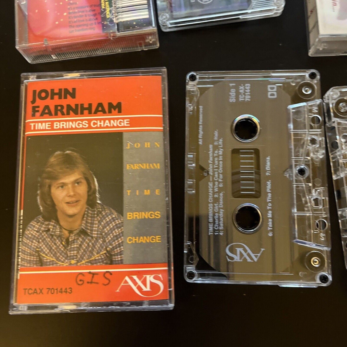 John Farnham: Chain Reaction / Time Brings Change / Then Again (Cassette Tape)