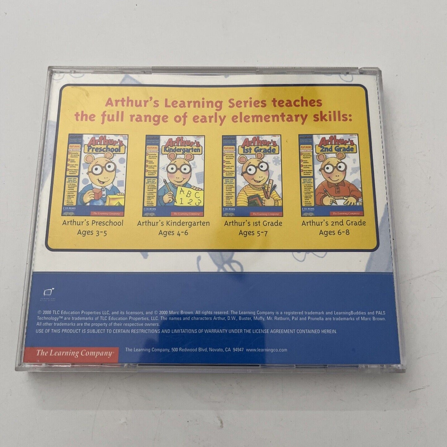 Arthur's Kindergarten - The Learning Company PC/Mac CDROM