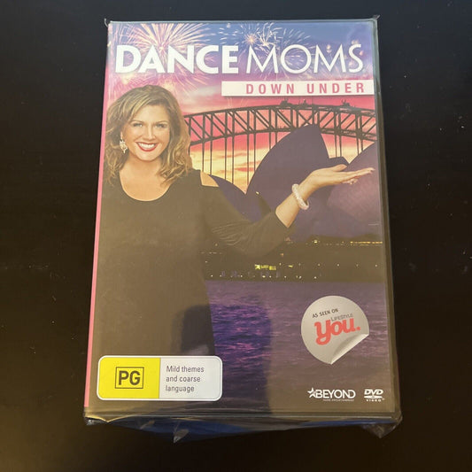 Dance Moms - Down Under (DVD, 2015) Abby Lee Miller, Maddie Ziegler NEW Region 4