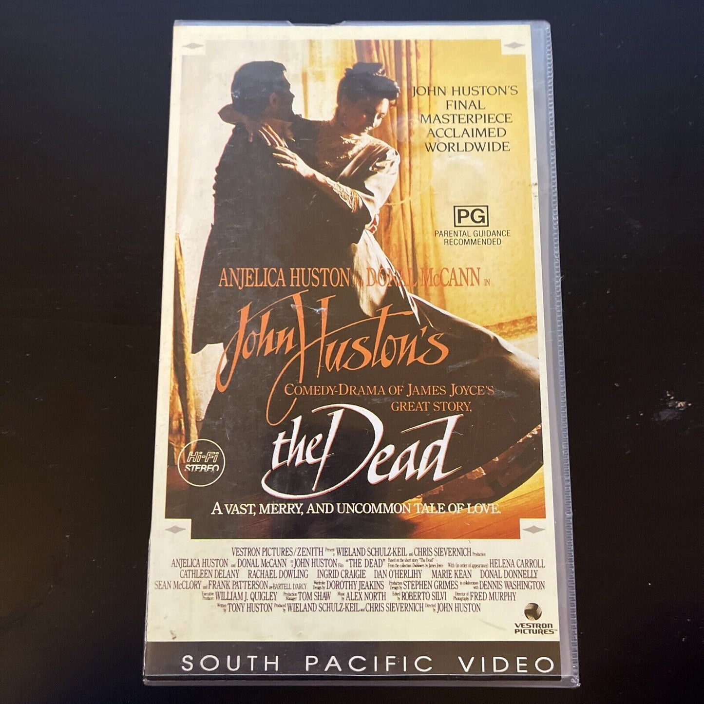 John Huston's The Dead (VHS, 1987) Anjelica Huston PAL