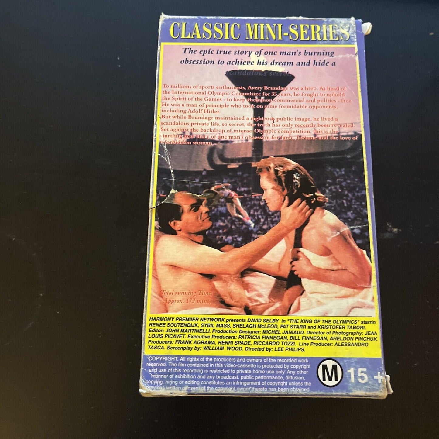 The King of Olympics - The True Story of Avery Brundage (VHS, 1988) PAL
