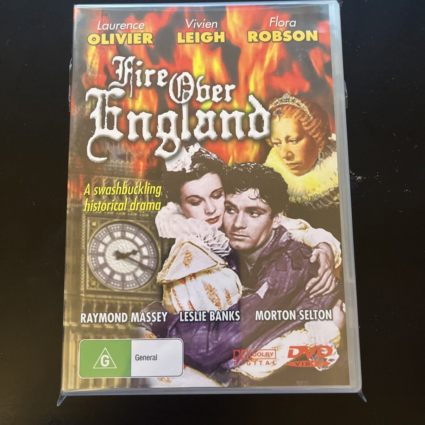 Fire Over England (DVD, 1937) Region Free Laurence Oliver, Vivien Leigh