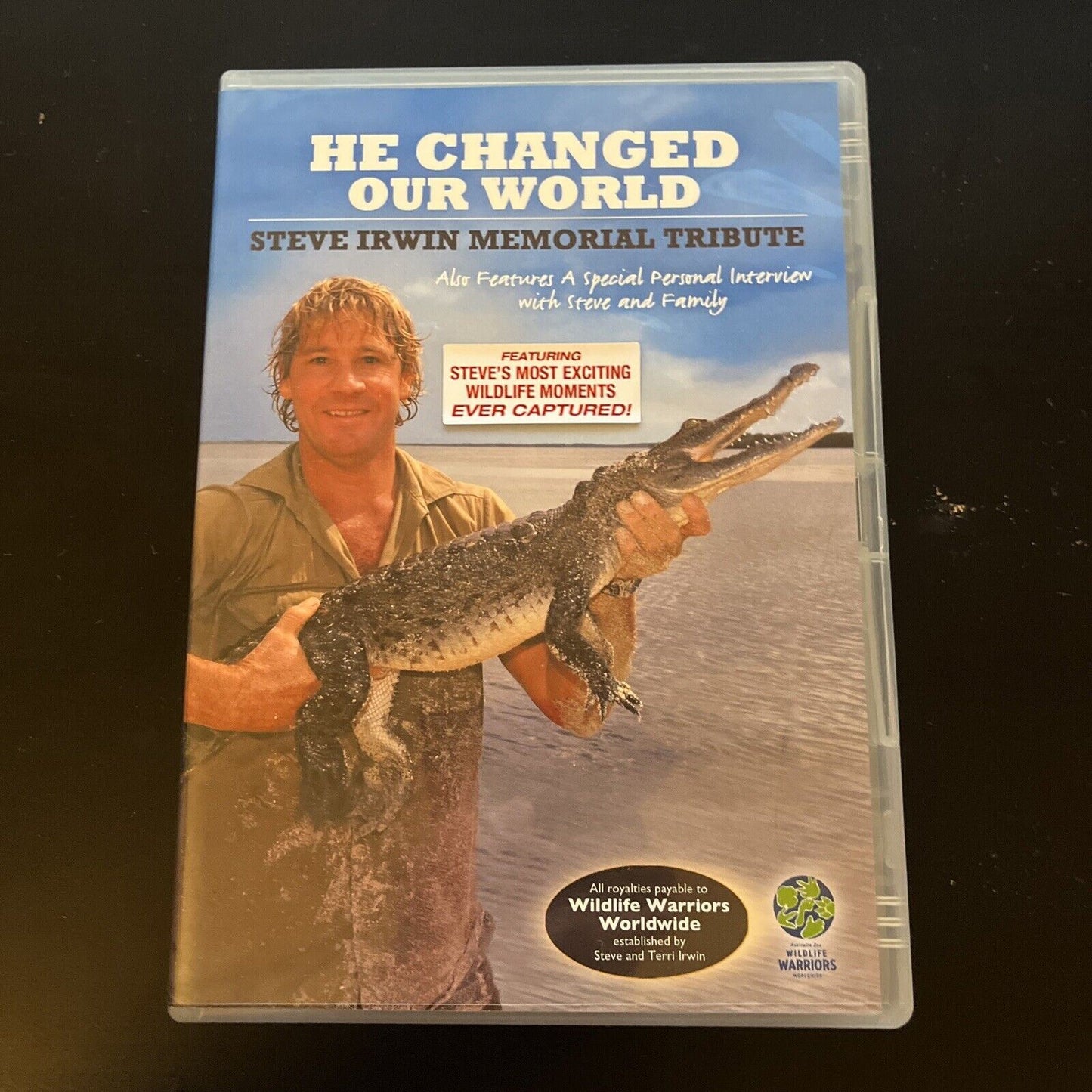 He Changed Out World - The Steve Irwin Memorial Tribute (DVD, 2006) All Regions