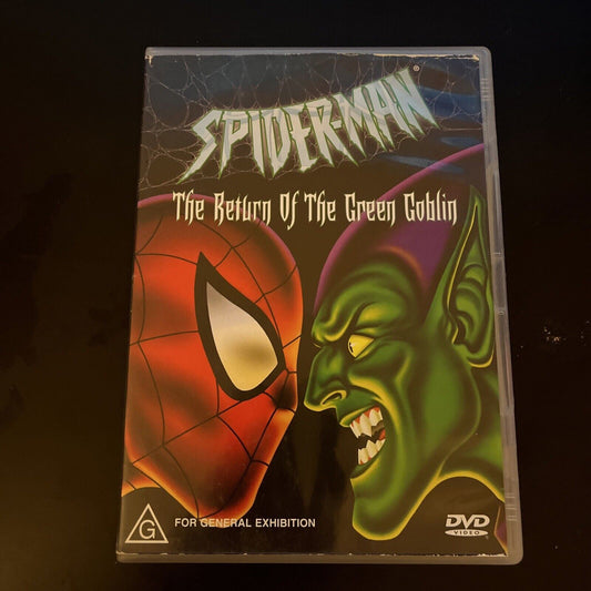 Spiderman - The Return Of The Green Goblin (DVD, 2002) Region 4
