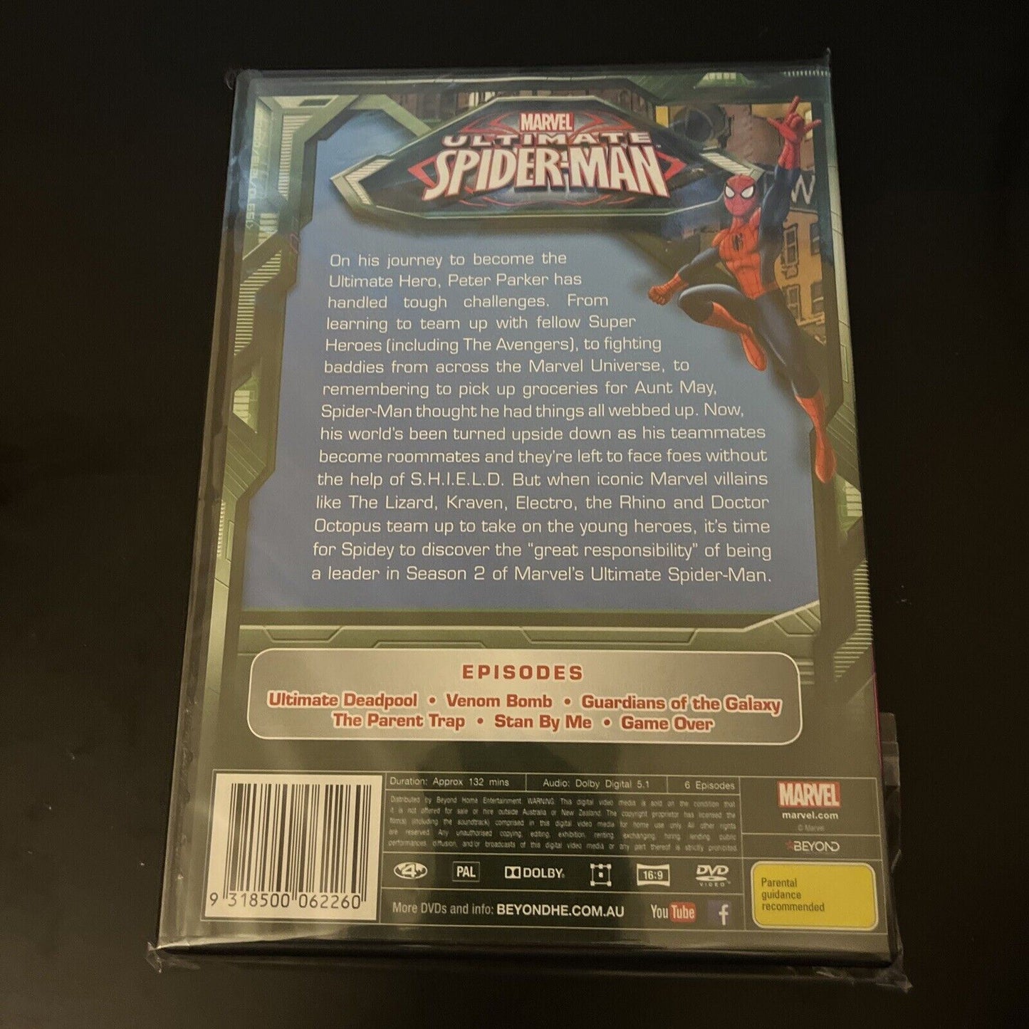 Ultimate Spider-Man - Venom Army (DVD, 2014) EW Region 4