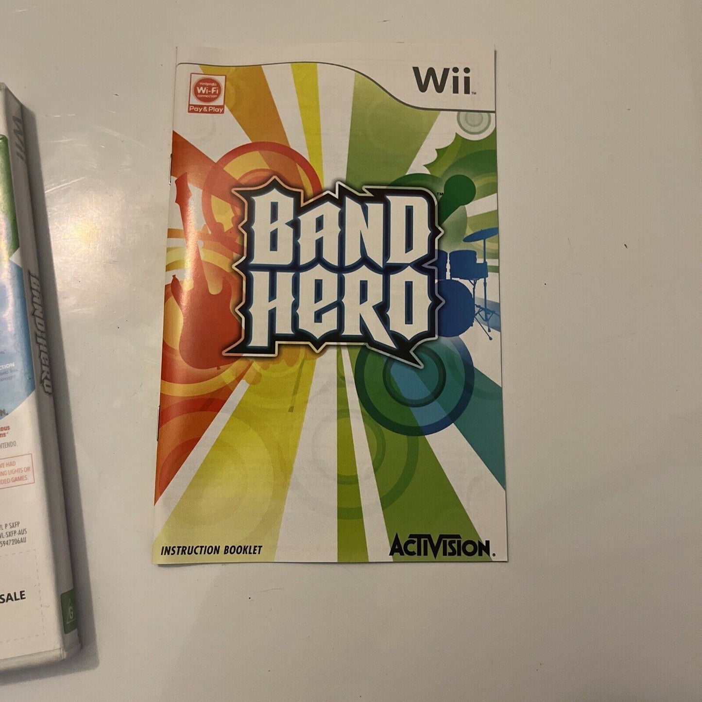 Band Hero Nintendo Wii With Manual  PAL