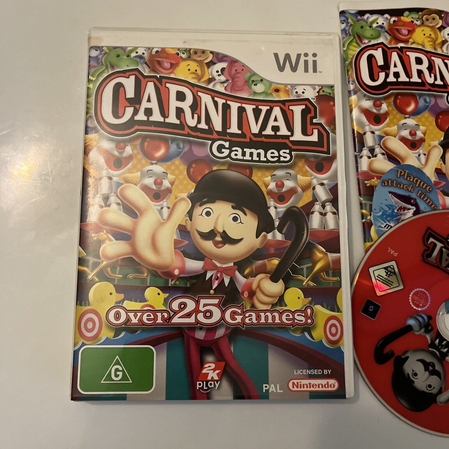 Carnival Games - Nintendo Wii (Wii U) - Complete with Manual PAL