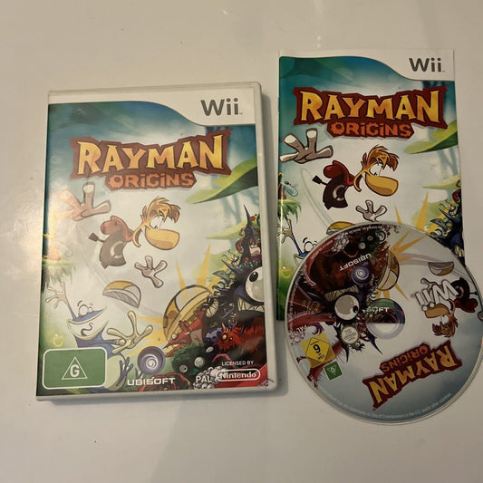 Rayman Origins Nintendo Wii PAL Game With Manual PAL