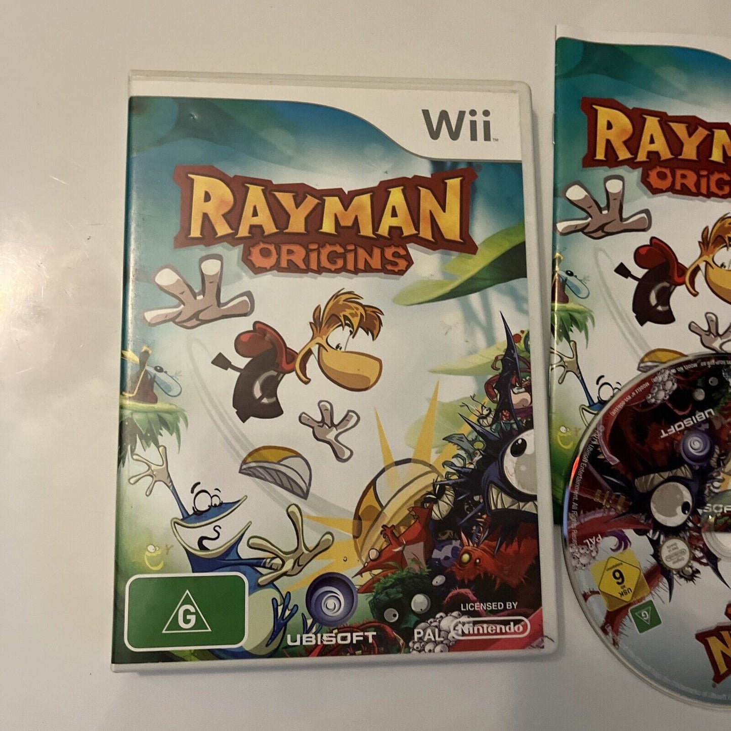 Rayman Origins Nintendo Wii PAL Game With Manual PAL