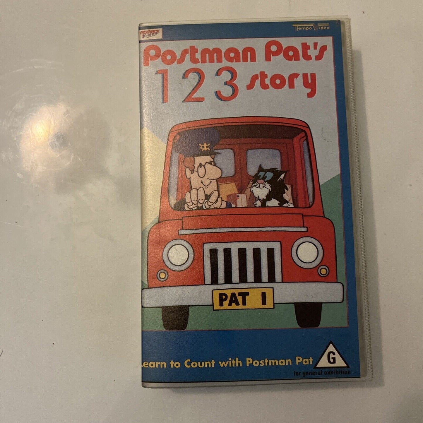 Postman Pat's 123 Story - Learn To Count With Postman Pat (VHS, 1990) PAL