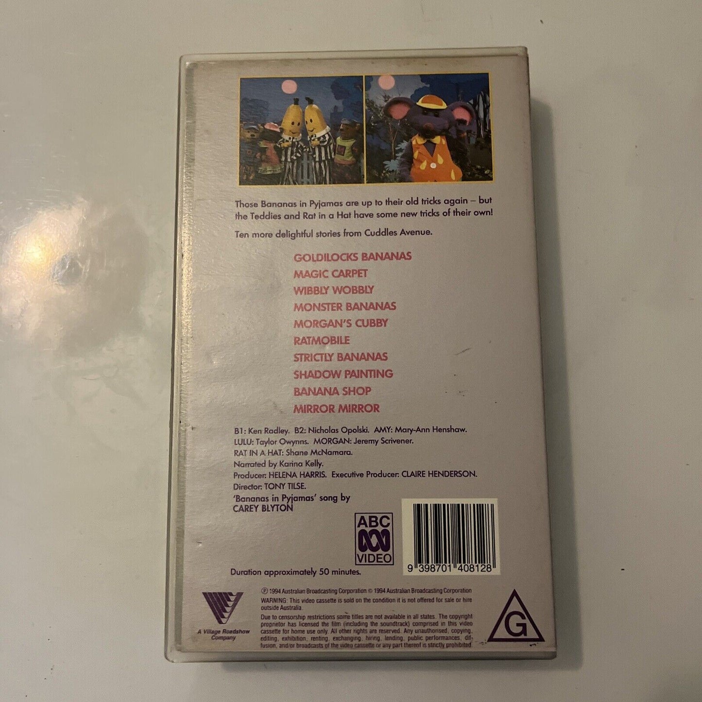 Bananas In Pyjamas - Monster Bananas (VHS, 1994) PAL